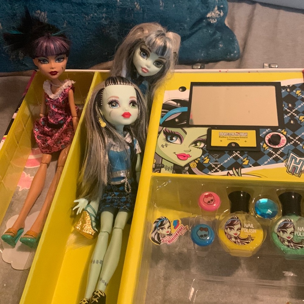 monster high dolls for sale all three